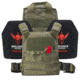 DEMO, Shellback Tactical Defender Active Shooter Armor Kit with Level IV Model 1155 Armor Plates, Ranger Green, One Size, NSN N, SBT-ACTSHOOT-AR-RG