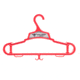 Shellback Tactical Heavy Hanger, 140lb Load Capacity, Red, One Size, SBT-HANGER-RD