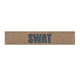Shellback Tactical ID Placard w/ Hook Back, 1x5in, SWAT/Black On Coyote, SBT-X213231A-SWT-BC