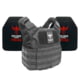 Shellback Tactical Patriot Lightweight Level IV Ceramic Plates Armor Kit, Black, One Size, GSA-PATPC-4SICMH-BK