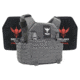 Shellback Tactical Rampage 2.0 Active Shooter Kit with Two Level IV 1155 Plates, Wolf Grey, One Size, SBT-9031-1155-WG