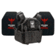 Shellback Tactical Rampage 2.0 Lightweight Level IV Ceramic Plates Armor Kit, Black, One Size, SBT-9031-4SICMH-BK