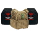 Shellback Tactical Rampage 2.0 Lightweight Level IV Ceramic Plates Armor Kit, Coyote, One Size, SBT-9031-4SICMH-CT