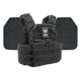 Shellback Tactical Skirmish Body Armor Kit with Level III+ Model P5mmSAO Plates, Black, One Size, SBT-9020-P5MM-BK