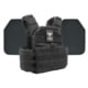 Shellback Tactical Skirmish Body Armor Kit with Level III+ Model P5mmSAO Plates, Black, One Size, SBT-9020-P5MM-BK