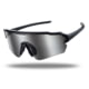 Shellshock Protection SunShift HD+ Men's Sunglasses, Black Frame, Polarized HD Z87 Silver Lens, EYE-SUNSHIFT-SILVER