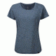 Sherpa Rinchen Short Sleeve Tee - Womens, Samudra, Extra Large SW3109-SAMUDRA-XL