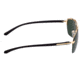 Simplify Lennox Polarized Sunglasses - Unisex, Gold/Black, One Size, SSU119-GD