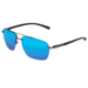 Simplify Lennox Polarized Sunglasses - Unisex, Gunmetal/Blue, One Size, SSU119-BL