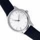 Simplify Simplify The 2400 Leather-Band Unisex Watch, Silver/Navy, One Size, SIM2406