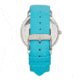 Simplify The 7200 Leather-Band Watch, Black/Turquoise, One Size, SIM7203