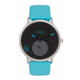 Simplify The 7200 Leather-Band Watch, Black/Turquoise, One Size, SIM7203