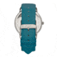 Simplify The 7200 Leather-Band Watch, Teal/Teal, One Size, SIM7205