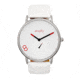 Simplify The 7200 Leather-Band Watch, White/White, One Size, SIM7201