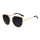 Sixty One Sunglasses Boar Polarized Sunglasses, Gold/Black, One Size, SIXS144BK
