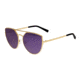 Sixty One Sunglasses Boar Polarized Sunglasses, Gold/Purple, One Size, SIXS144PU