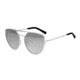 Sixty One Sunglasses Boar Polarized Sunglasses, Silver/Silver, One Size, SIXS144SL