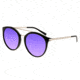Sixty One Sunglasses Moreno Polarized Sunglasses, Black/Purple, One Size, SIXS145PU