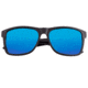 Sixty One Sunglasses Solaro Polarized Sunglasses - Unisex, Black/Blue, One Size, SIXS110BL