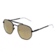 Sixty One Sunglasses Stockton Polarized Sunglasses - Unisex, Black/Gold, One Size, SIXS103BK