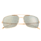 Sixty One Sunglasses Teewah Polarized Sunglasses - Unisex, Gold/Silver, One Size, SIXS105GD