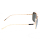 Sixty One Sunglasses Teewah Polarized Sunglasses - Unisex, Gold/Silver, One Size, SIXS105GD