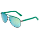 Sixty One Sunglasses Wreck Polarized Sunglasses - Unisex, Gunmetal/Green, One Size, SIXS107GM