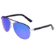 Sixty One Sunglasses Wreck Polarized Sunglasses - Unisex, Silver/Blue, One Size, SIXS107SL