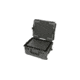 SKB Cases 2U iSeries Wireless Mic Fly Rack with Wheels, Black, 25.25in x 19.75in x 12.75in 3i-221710WMC