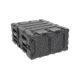 SKB Cases 4U Removable Shock Rack, Rackable Depth 20in, Black, 24in x 19in x 7in 3RR-4U20-22B
