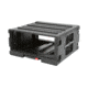 SKB Cases 4U Roto Rolling Rack w/ wheels and handle, Black, 19in x 7in 1SKB-R4UW