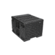 SKB Cases 8U Space Rack Stacks W/Roto Racks, Wheels, And Handle, 1SKB-R8UW
