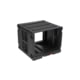 SKB Cases 8U Space Rack Stacks W/Roto Racks, Wheels, And Handle, 1SKB-R8UW