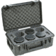 SKB Cases iSeries 2011 Waterproof Lens Case, Black, 22 1/4 in. x 14 1/2 in. x 9 1/2 in. 3I-20118LENS