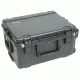 SKB Cases iSeries Case with Removeable 3U Rack Cage, TSA Locking Latches, Wheels, Black 3I-2217M103U