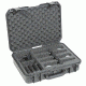 SKB Cases iSeries Injection Molded Case for 4 Wireless Mic Systems, Black 3i-1813-5WMC