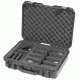 SKB Cases iSeries Injection Molded Case for 4 Wireless Mic Systems, Black 3i-1813-5WMC