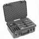 SKB Cases iSeries Injection Molded Case for 8 Wireless Mic Systems, Black 3i-1813-7WMC