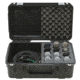 SKB Cases iSeries Injection Molded case w/foam for 12 Mics w/storage compartment, Black 3i-2011-MC12