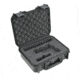 SKB Cases Medium Pistol case with Customizable foam, Black, 14 x 12 x 6 1/4 3i-1209-SP