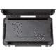 SKB Cases Seres Case W/Removeable 2U Injecton Molded 9in Deep Rack Cage, Carry-On Sze, Tsa Latches, Wheels, 3I-2011M72U