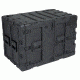 SKB Cases Static Shock Rack Sysytem, Black, 19in rackable x 24in deep x 19 1/4in high 3RS-11U24-25B