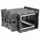 SKB Cases Static Shock Rack Sysytem, Black, 19in rackable x 24in deep x 12 1/4in high 3RS-7U24-25B