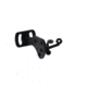 Skull Hooker Bone Bracket Skull Plate Adapter, Black, SKH-BB-ADPT-BLK
