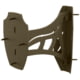 Skull Hooker Corner Shoulder Mount, Brown, SKH-CSM-BRN