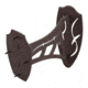 Skull Hooker Single Shoulder Mount, Brown, SKH-SSM-BRN