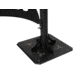 Skull Hooker Trophy Tree Shoulder Pedestal Mount, Black, SKH-STTSM-BLK