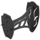 Skull Hooker Single Shoulder Mount, Black, SKH-SSM-BLK