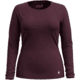 Smartwool Classic All-Season Merino Base Layer Crew - Womens, Eggplant, Large, SW016912L83100L000