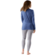 Smartwool Classic All-Season Merino Base Layer Crew - Womens, Nightfall Blue, Large, SW016912P43100L000